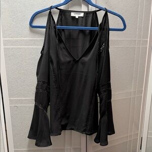 WYLDR Black Lace Detail Blouse